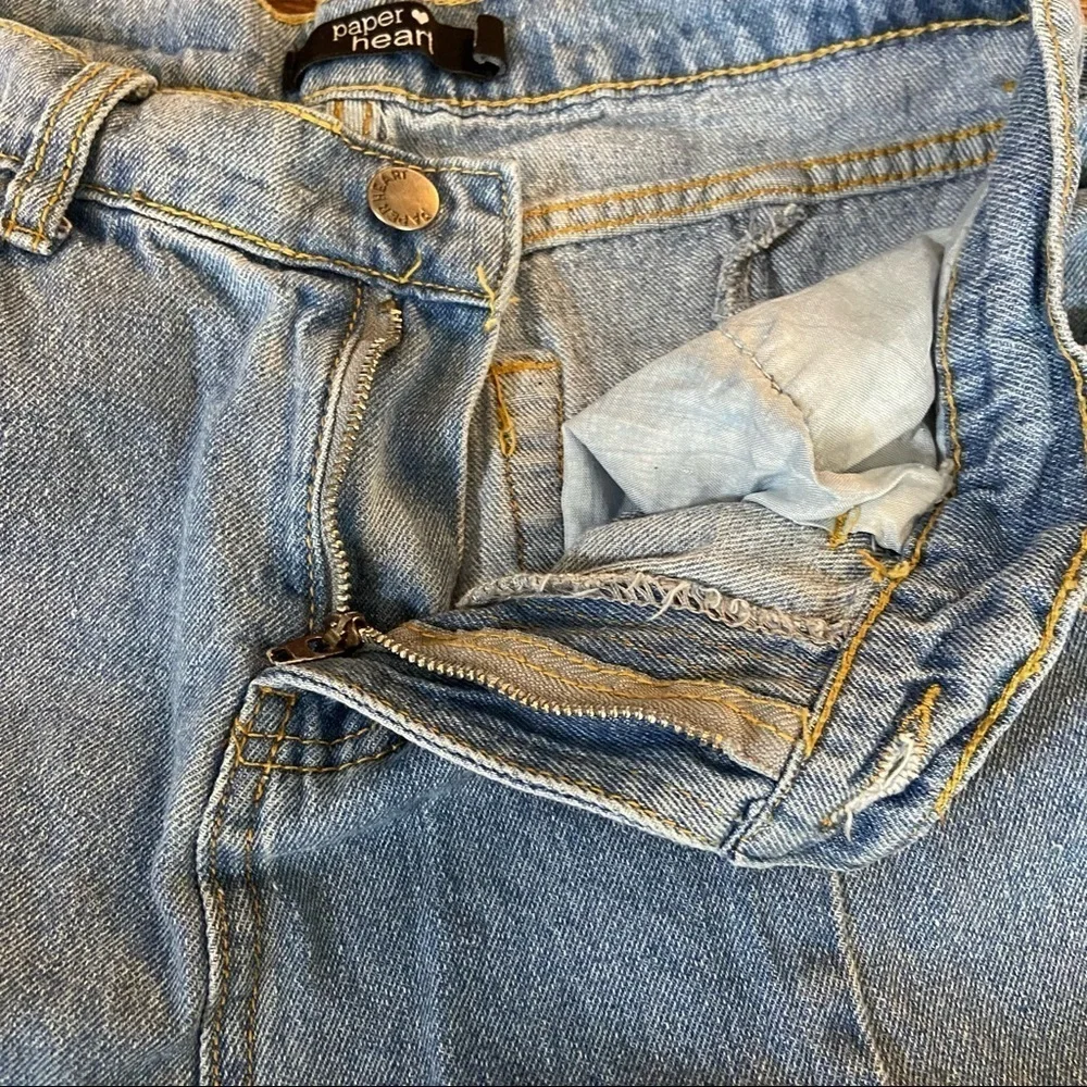 🛍️3/$30 Vintage Paper‎ Heart women’s mom jeans in size medium - Picture 5 of 8